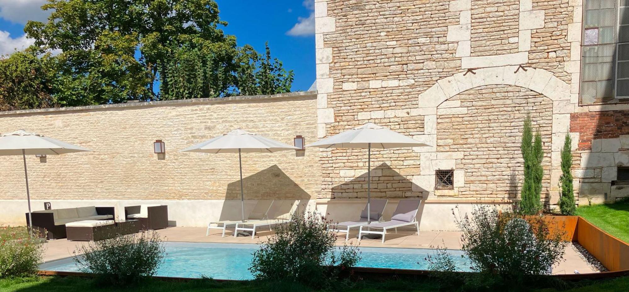 La Villa Lombardi En Champagne, Avec Piscine Privee Et Jacuzzi Les Riceys Kültér fotó