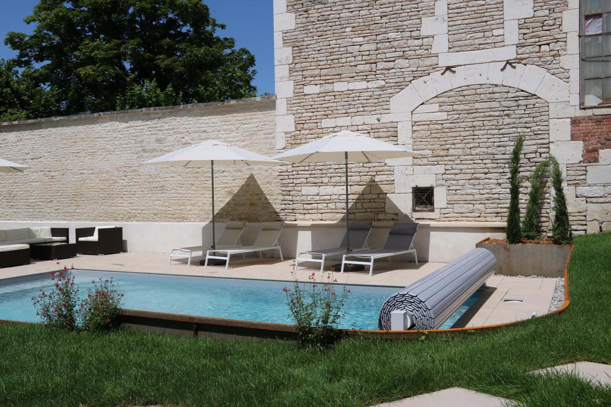 La Villa Lombardi En Champagne, Avec Piscine Privee Et Jacuzzi Les Riceys Kültér fotó